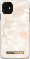 iPhone 11/XR Fashion Case Rose Pearl Marble