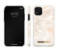 iPhone 11/XR Fashion Case Rose Pearl Marble