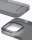 iPhone 14/13 Clear Case Tinted Black