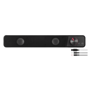 BRIO Stereo Soundbar, schwarz